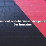 Question : Comment se débarrasser des poux de poulet sur les humains